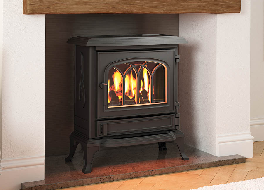 Canterbury - Flare Collection gas stove. Ultimate flame pattern